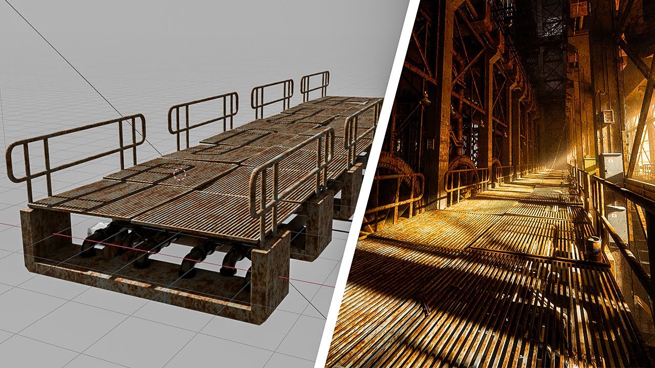 How to Make This Industrial Asset in Blender