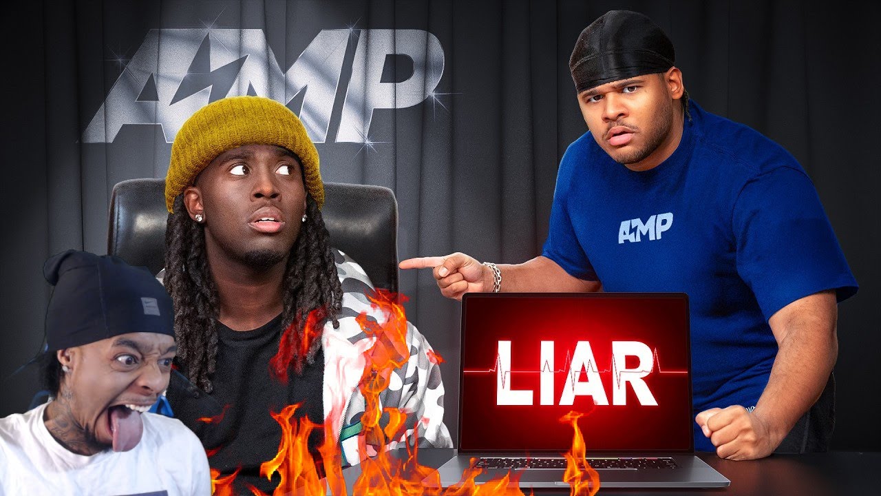 FlightReacts To AMP LIE DETECTOR!