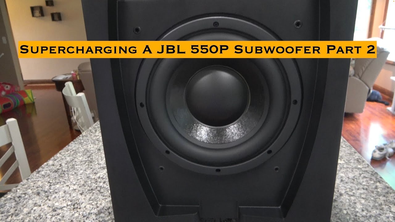 Upgrading A JBL 550P Subwoofer P2/3