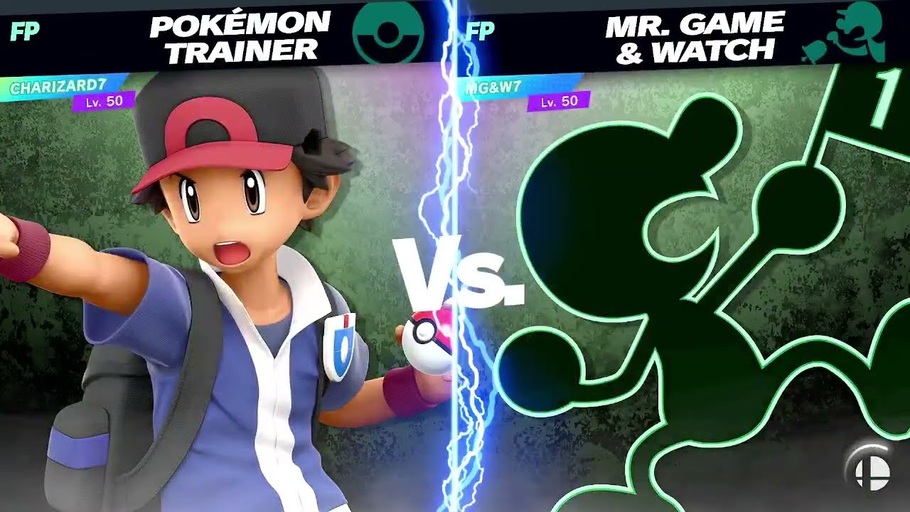 CHARIZARD'7 VS MR GAME & WATCH'7 S1 MATCH 23