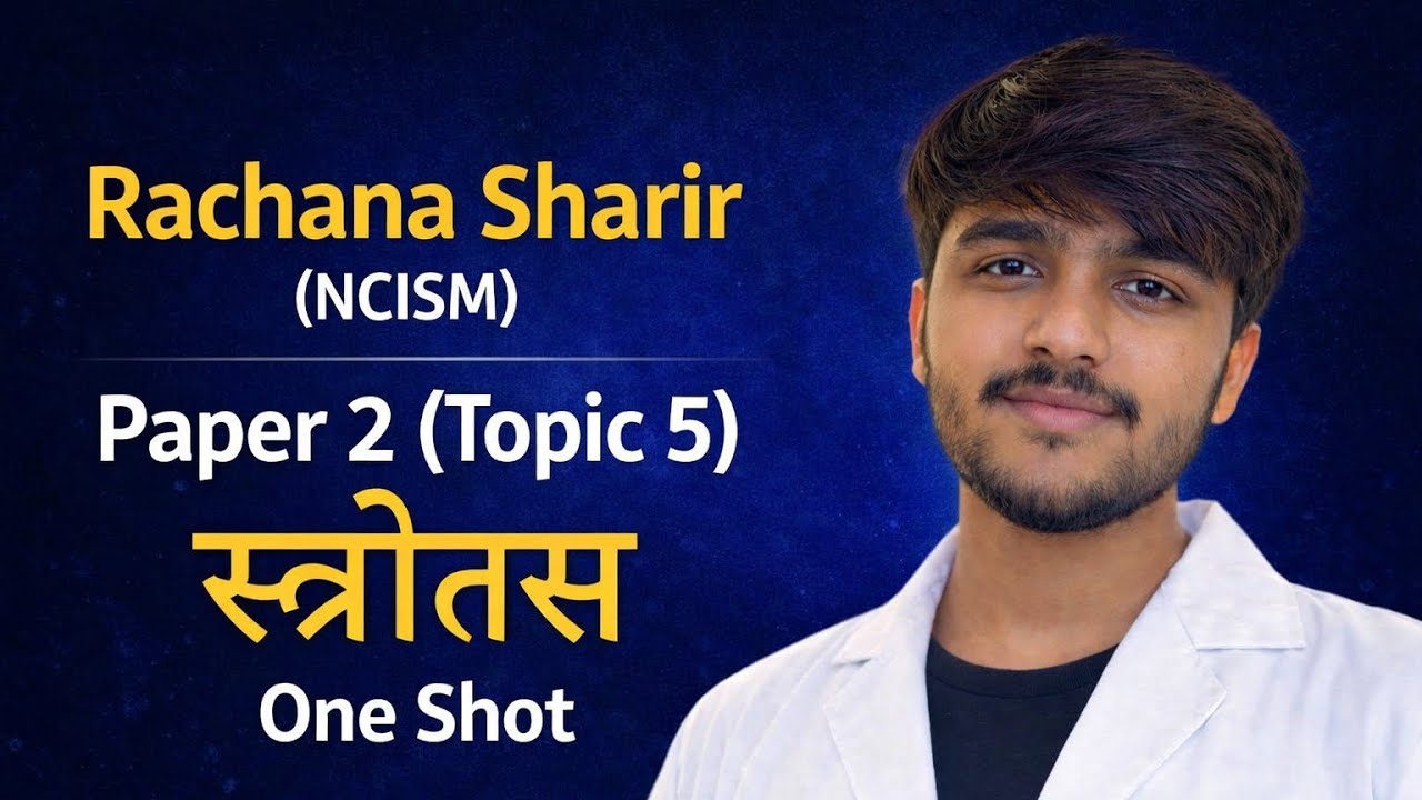 Strotas  l BAMS 1st Year l Rachana Sharir 
