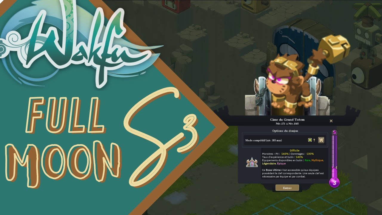 Wakfu Full Moon Boss Ultime 185