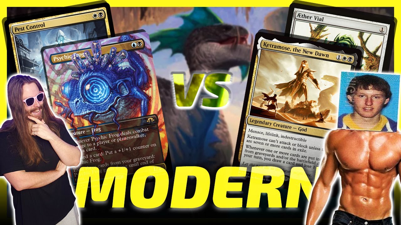 Esper Frog-Tide Vs BW Ketramose [Paper Modern MtG Gameplay] 2025