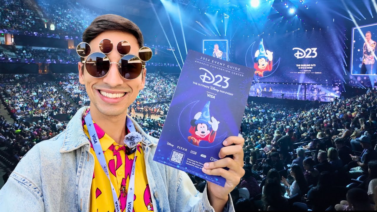 D23 2024 OPENING DAY WAS AMAZING - Exploring The Convention, Disney Entertainment Showcase & MORE!