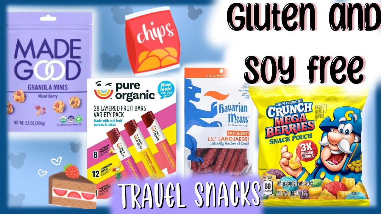 MY FAVORITE GLUTEN AND SOY FREE TRAVEL SNACK!~ MY FIRST TIME AT DISNEYLAND~ TRAVELING WITH ALLERGIES