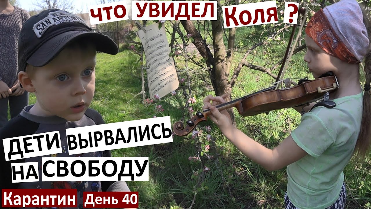 Карантин День 40 Увезли детей из города. Уехали из Киева на дачу. Что делать дальше? Не хотим в Киев