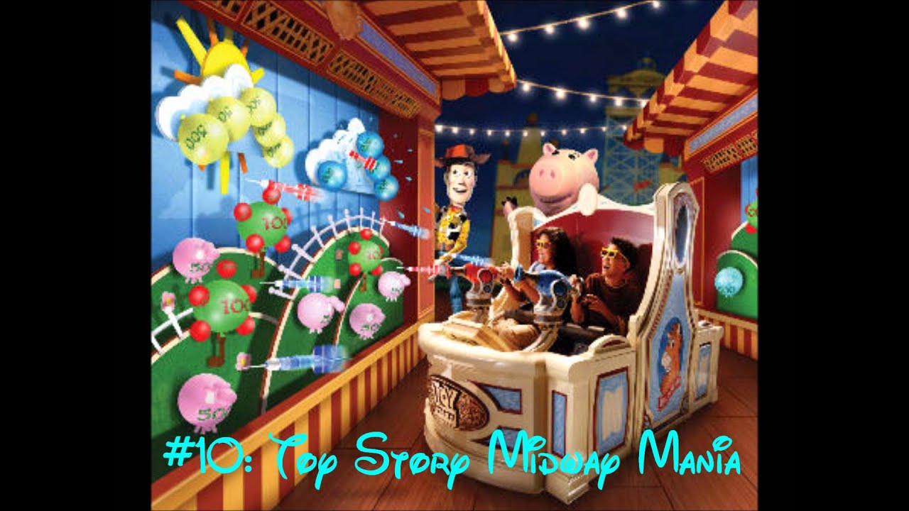 Top 25 Disney Attractions