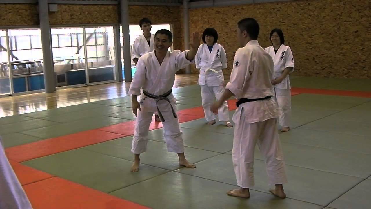 掌底合わせ１　井上賀臣先生