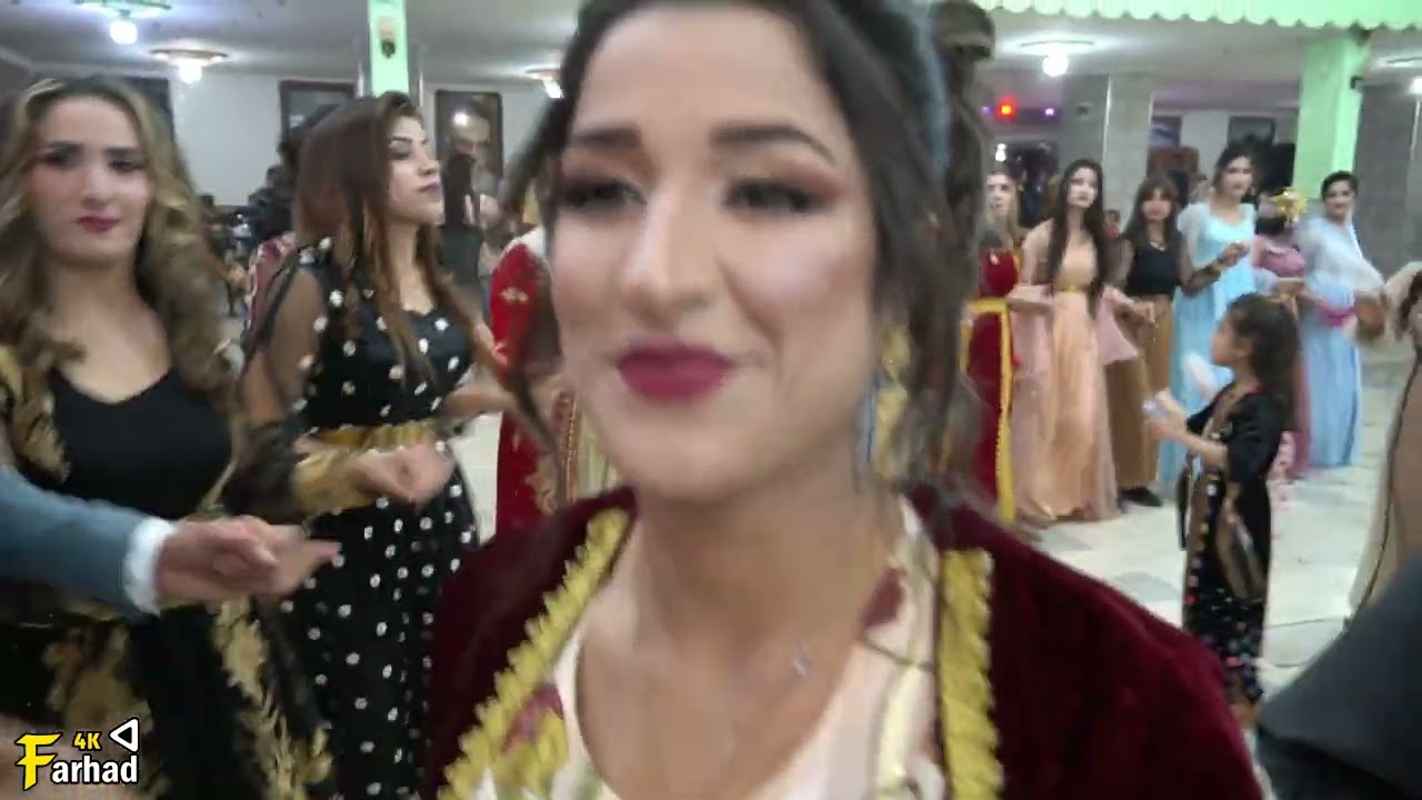 حفلةفواز ودجلة في صالة الفرات أهالي قرية خزينة فيديو فرهاد 0933130464