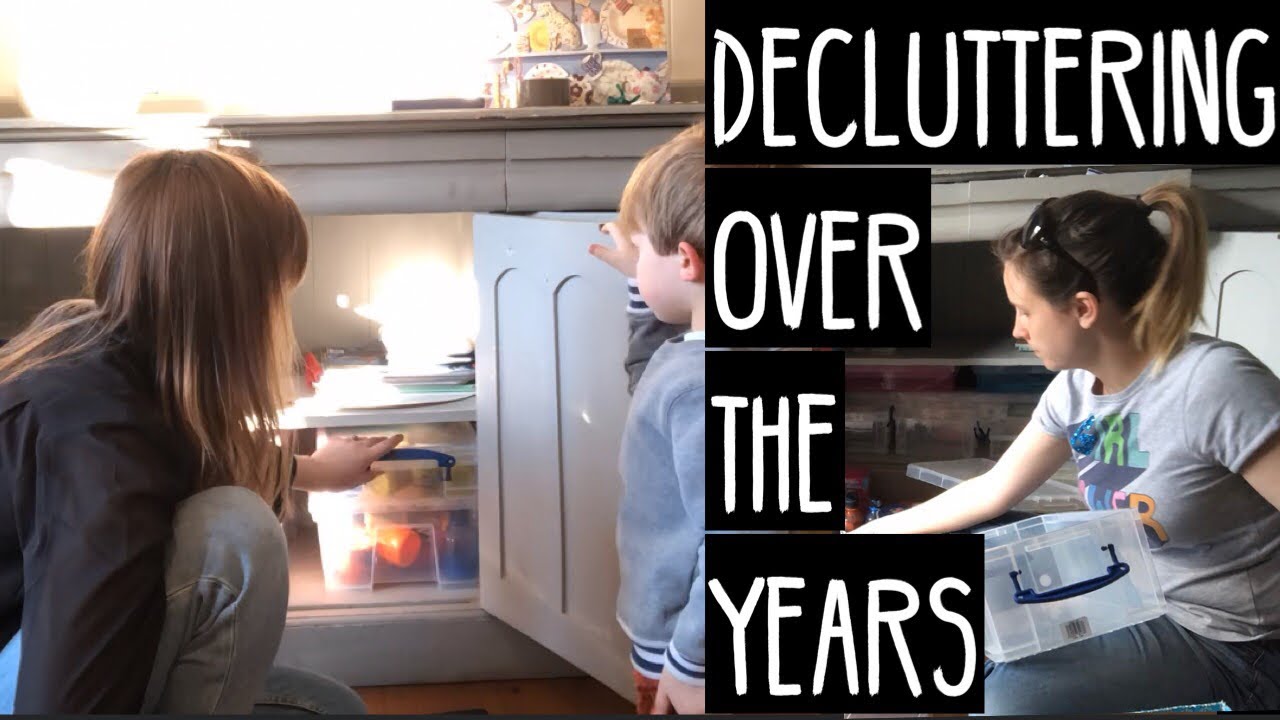 Decluttering over the years | Before, after & after | After you’ve decluttered