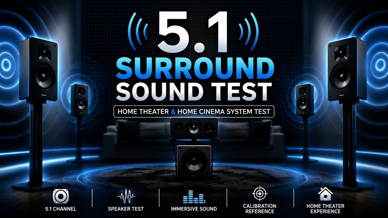 5.1 Surround Sound Test | Home Theater & Home Cinema System Test