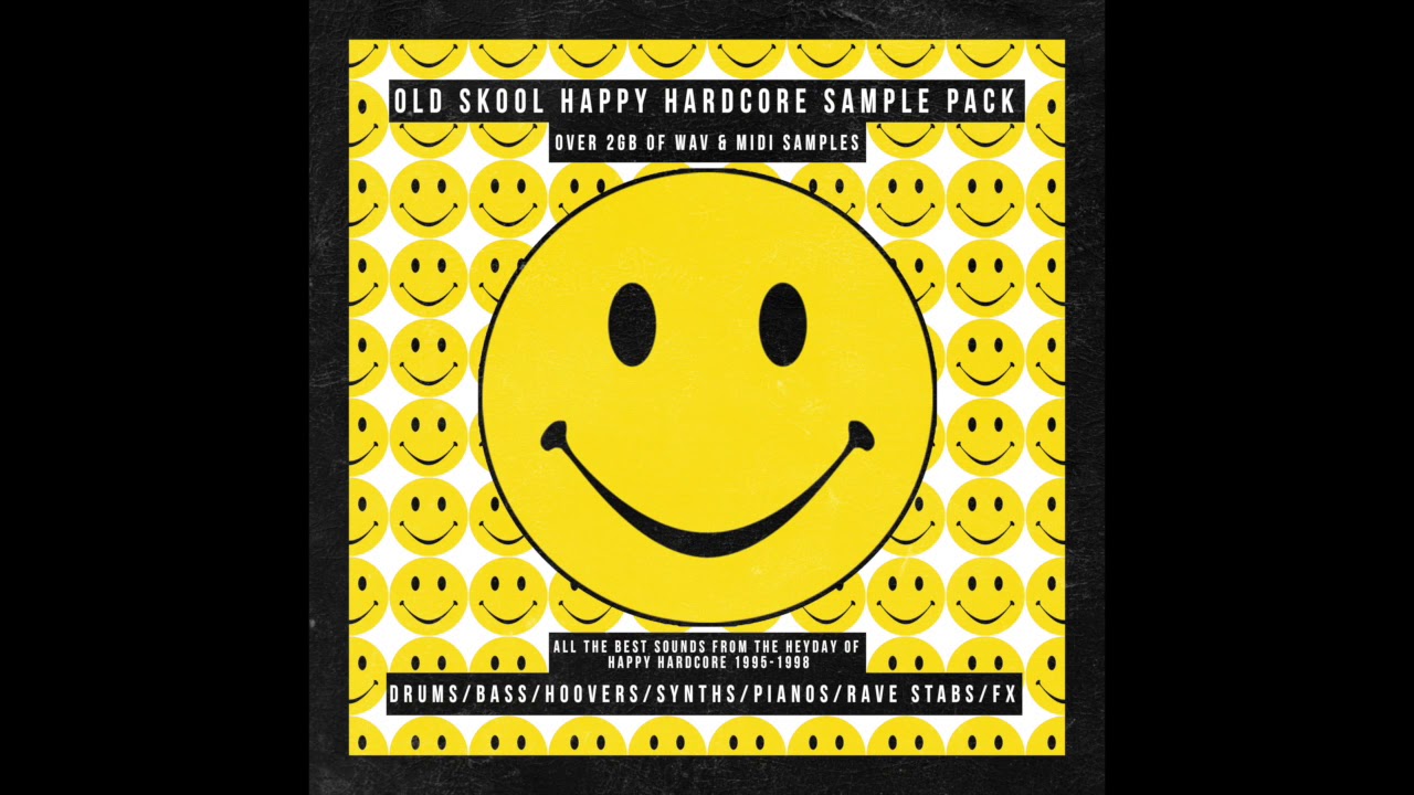 Old Skool Happy Hardcore Sample Pack - WAV - MIDI - 1995-1998
