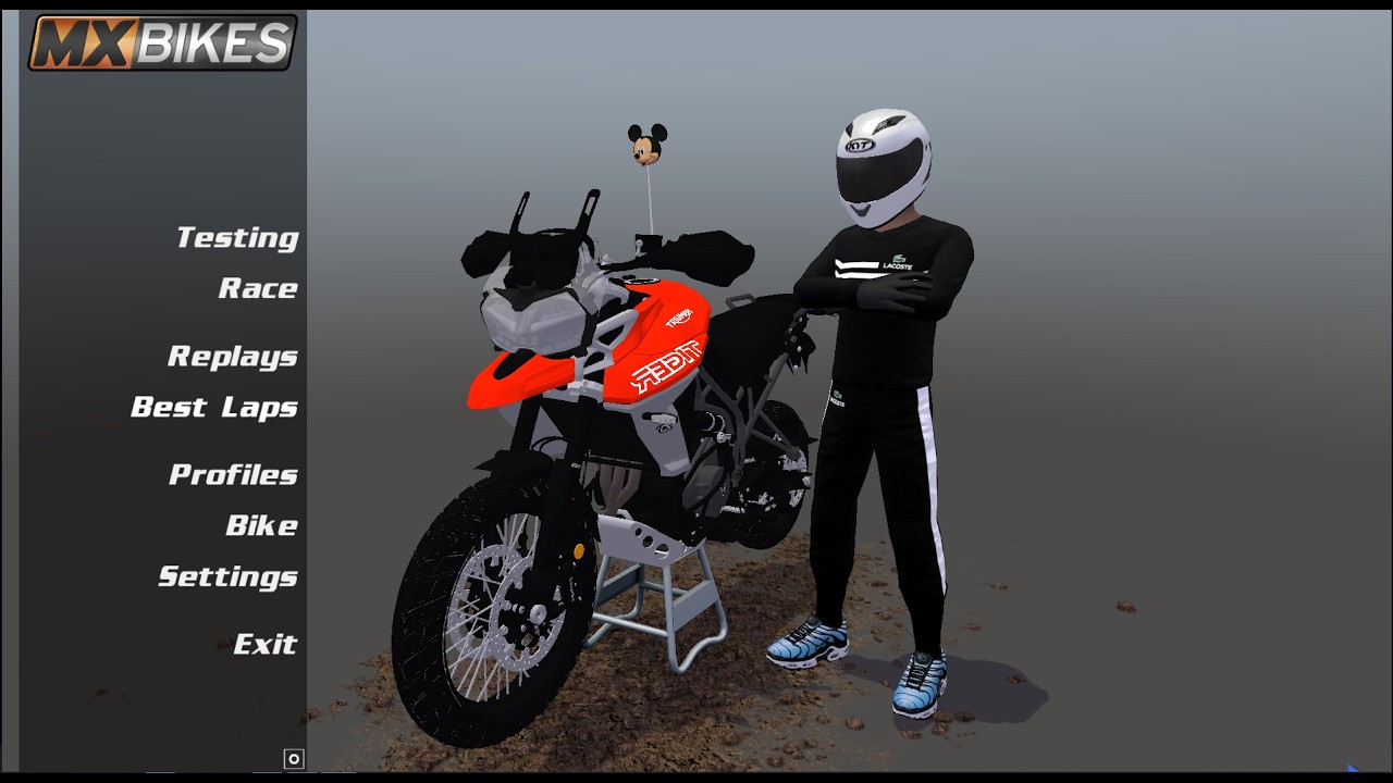 JOGANDO MX BIKES TREINANDO GRAU