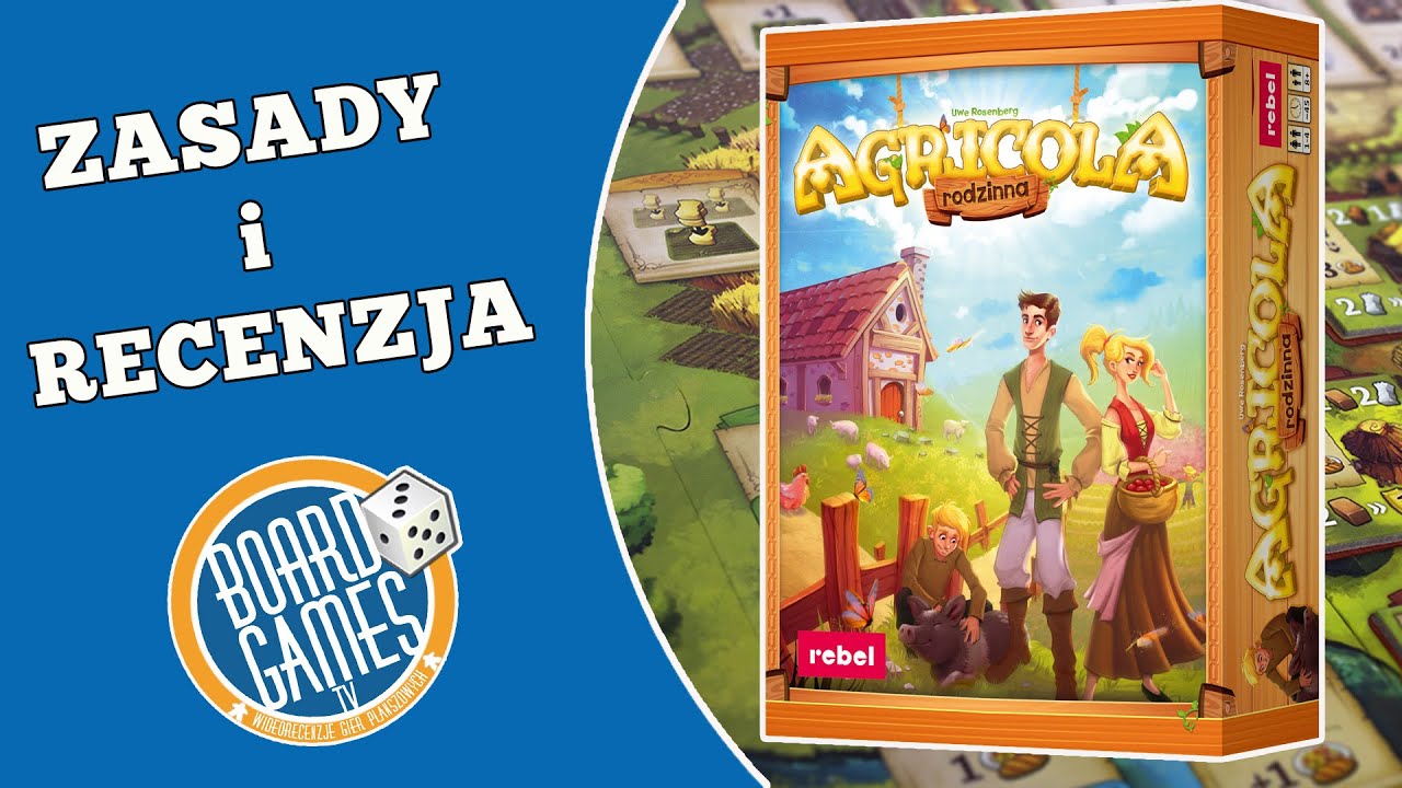AGRICOLA RODZINNA - GRA PLANSZOWA | Zasady i recenzja
