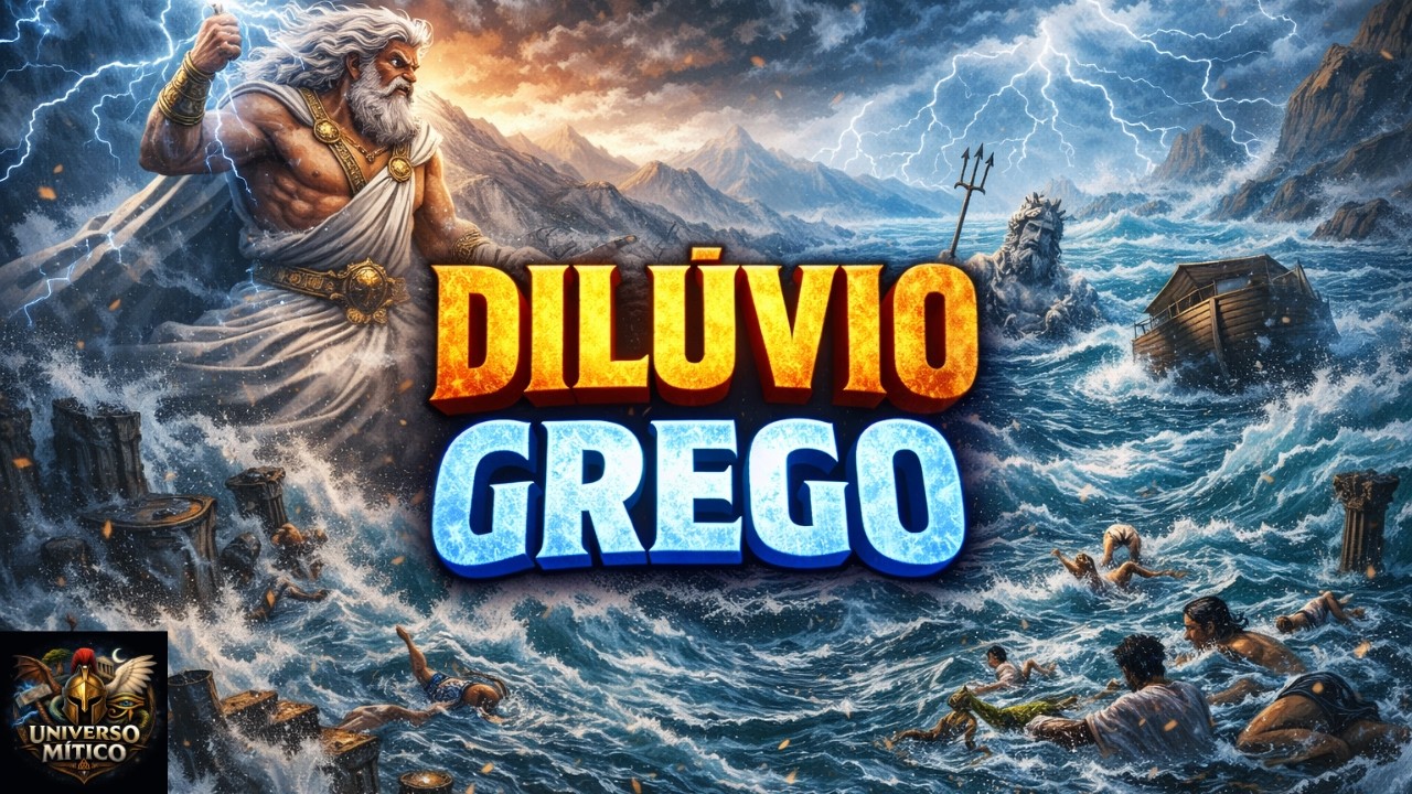 Dilúvio Grego: O Castigo Divino de Zeus | Origens da Mitologia Grega |