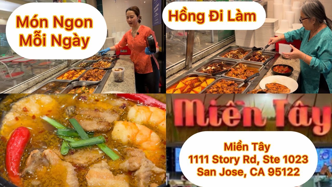 Tập 1867: Hồng Đã  Công Việc Bán Thức Ăn  Rồi Quán Miền Tây San Jose Bắc California