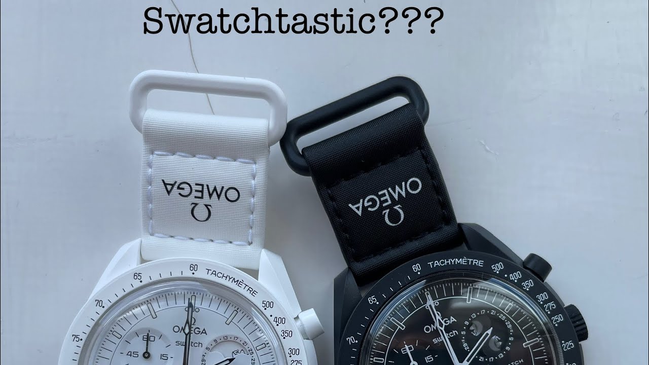 Omega x swatch mission to the moonphase - new moon review (MoonSwatch)