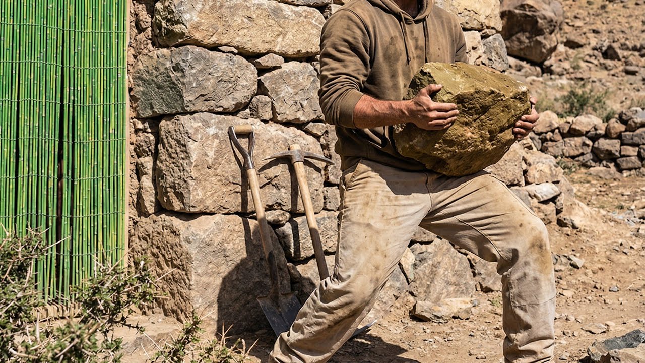 Stone Shelter with Fireplace — One-Day Survival Build (Step‑by‑Step)