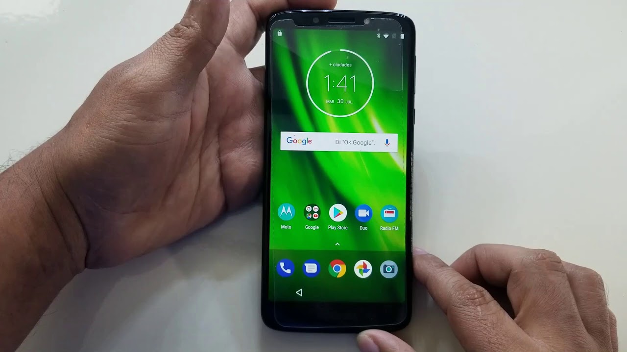 Quitar Cuenta Google Moto G6 Play android 8