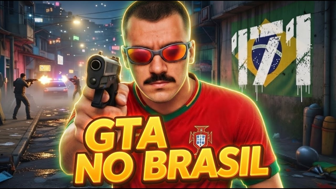 PORTUGUÊS JOGA O GTA DO BRASIL - 171