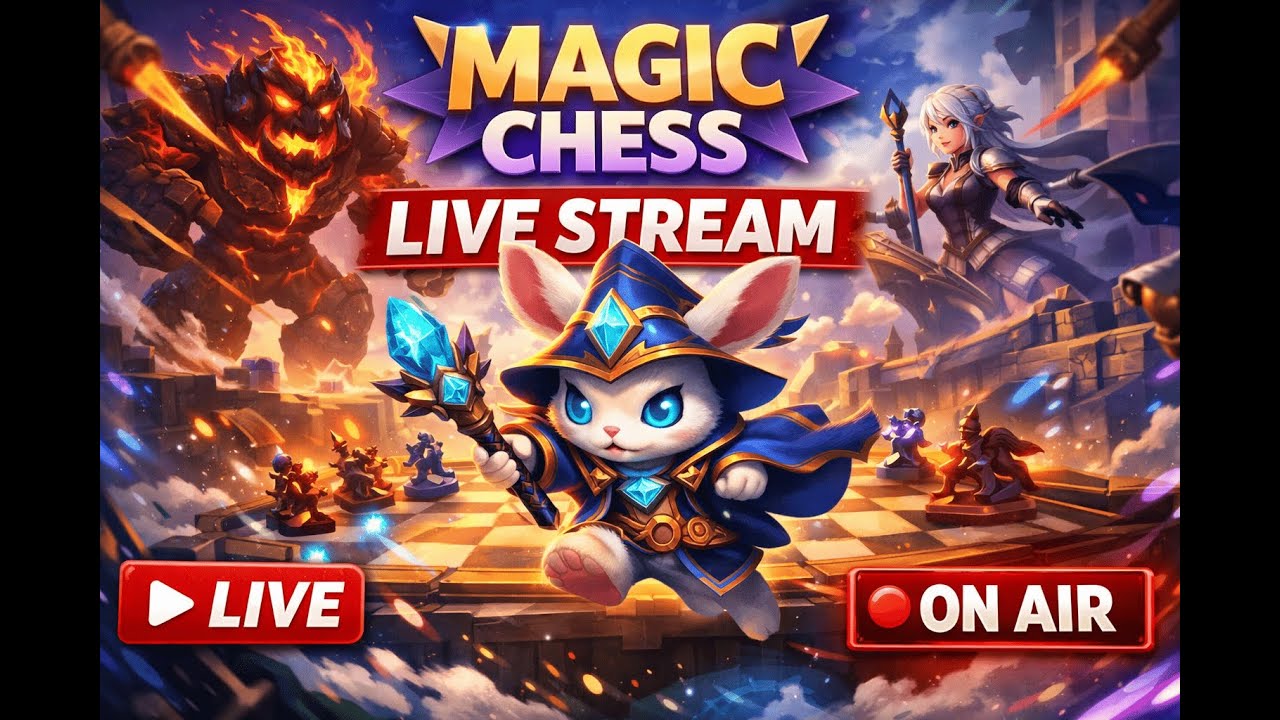 BELAJAR MAGIC CHESS DARI NOL #MagicChessIndonesia #MLBB #LiveMagicChess