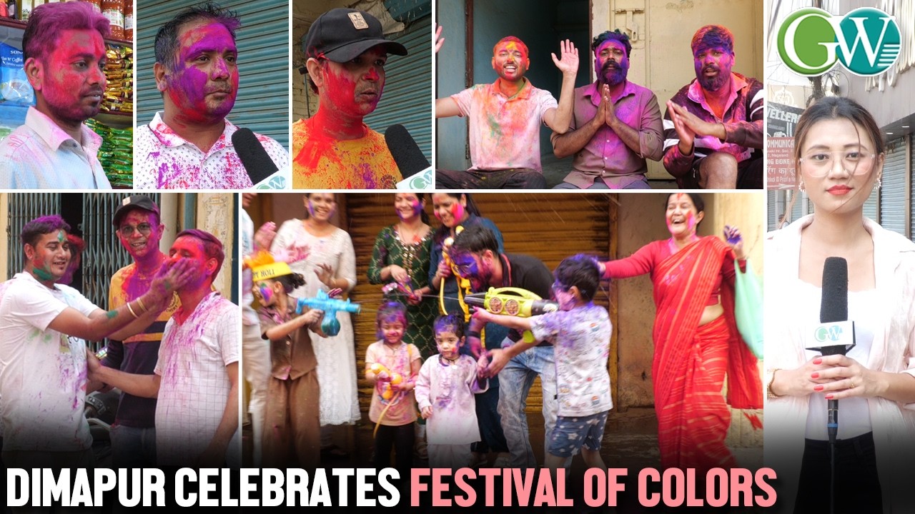 HINDU COMMUNITY IN DIMAPUR CELEBRATES HOLI; ADDRESSES ON RACIAL DISCRIMINATION