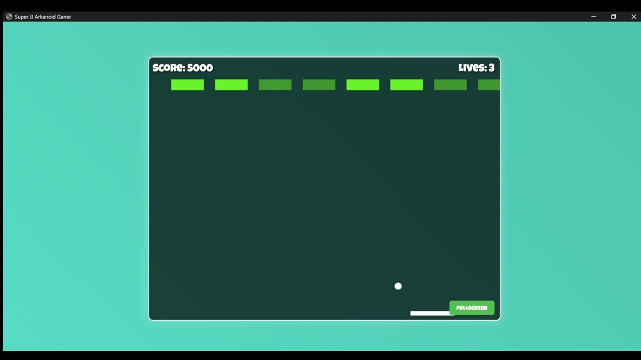 Игра Super JJ Arkanoid