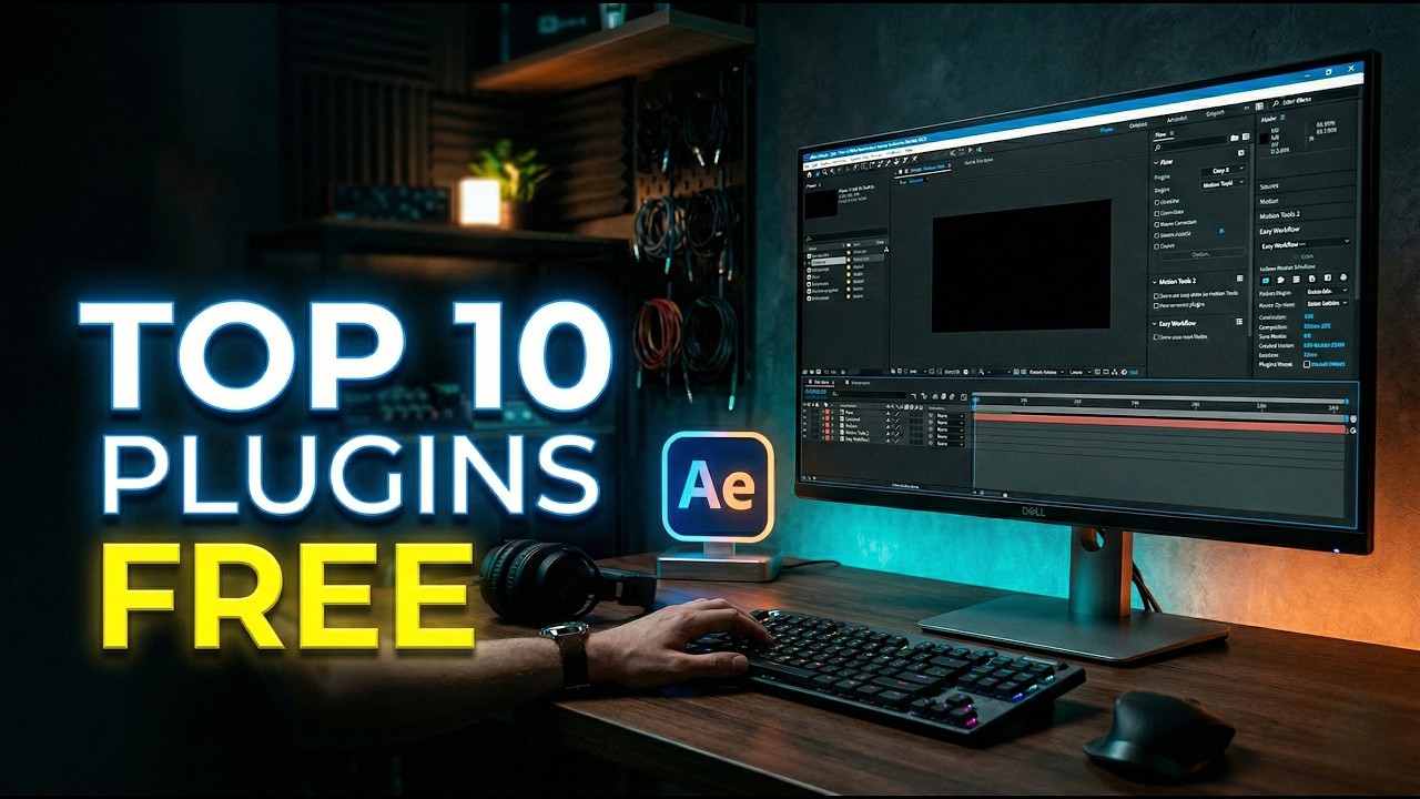 Top 10 After Effects Plugins You Need in 2026 to boost your Workflow