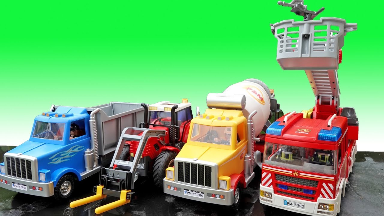 Сборка игрушек для грузовиков и экскаваторов для детей Excavator Truck Car Toy for Kids