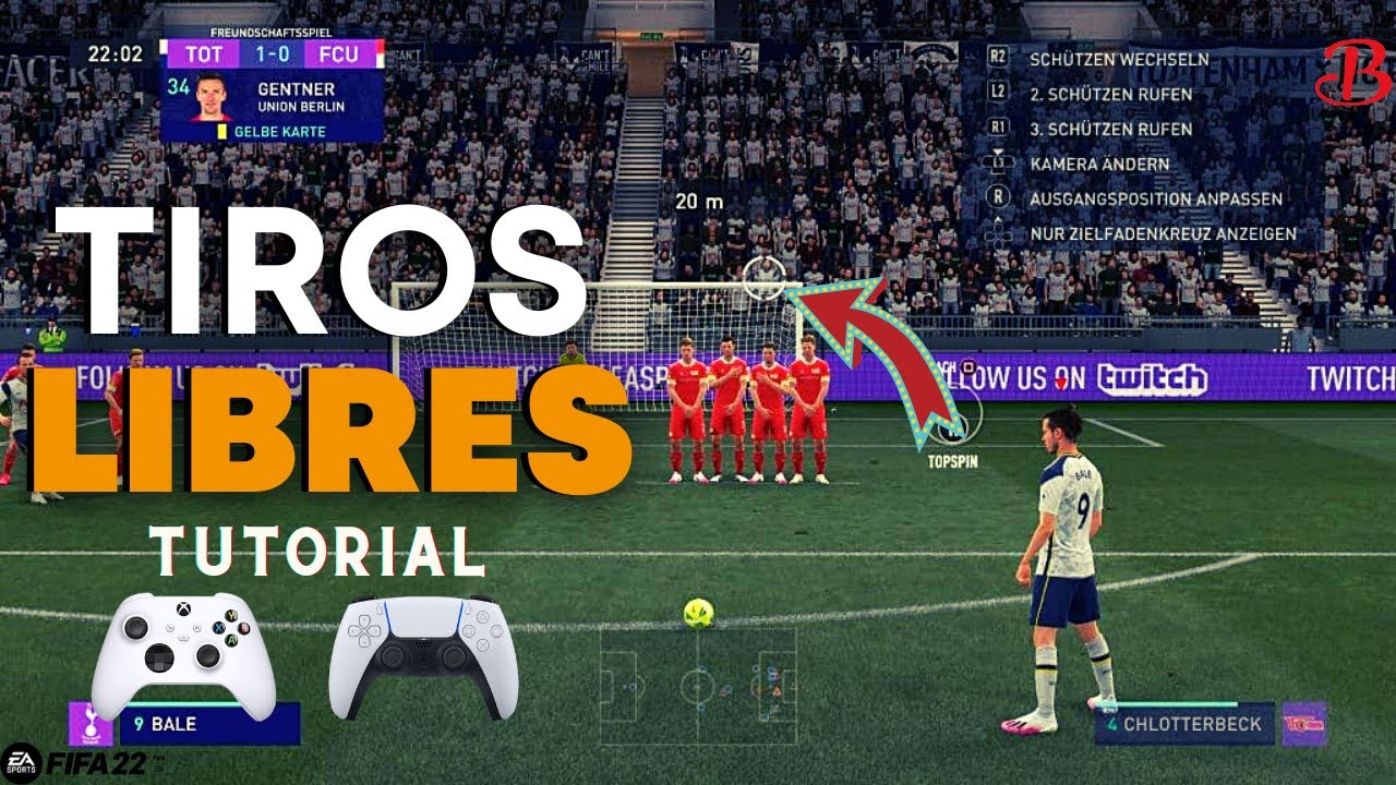Tiros libres IMPARABLES FIFA 22 TUTORIAL chetado | Tutorial FIFA 22 TIROS LIBRES CHETADOS y ROTOS 🔥⚽