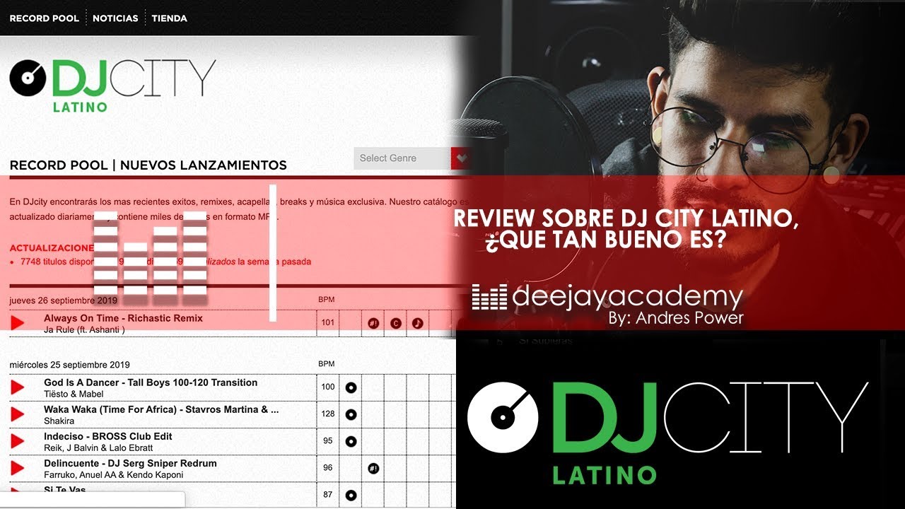 REVIEW SOBRE DJ CITY LATINO ¿QUE TAN BUENO ES?