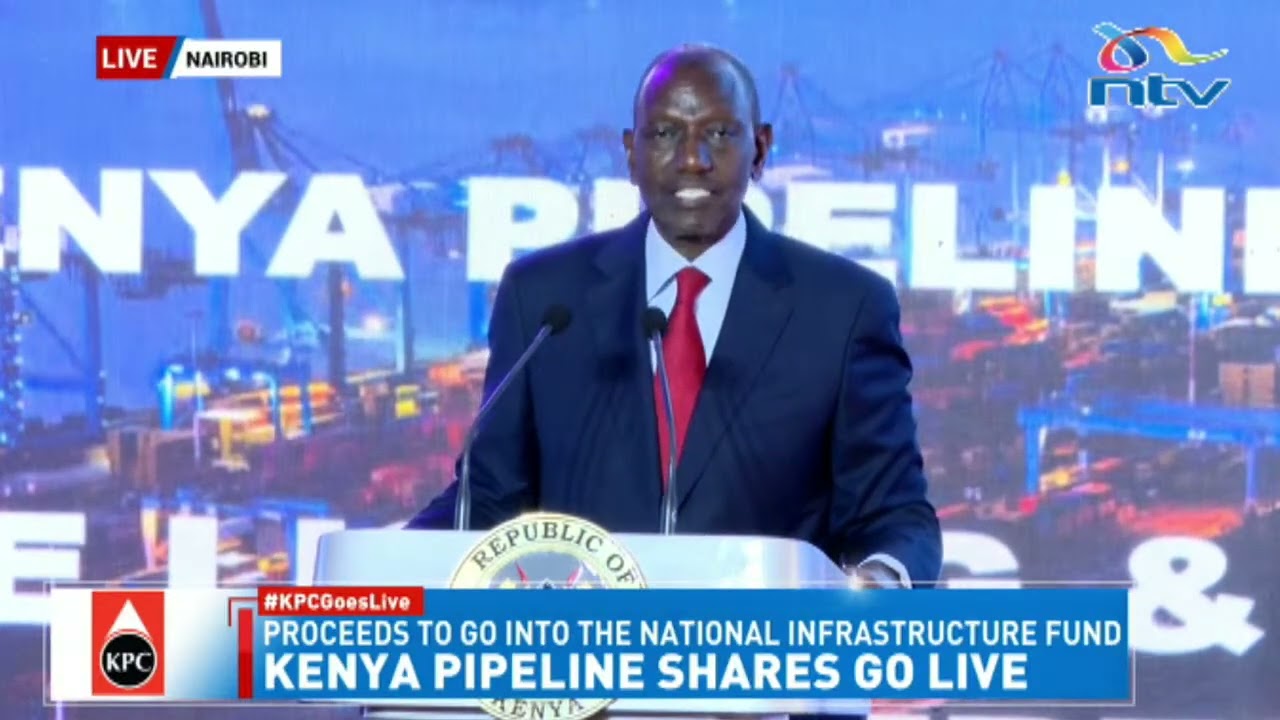 President Ruto's speech during listing of Kenya Pipeline Company into Nairobi Securities Exchange