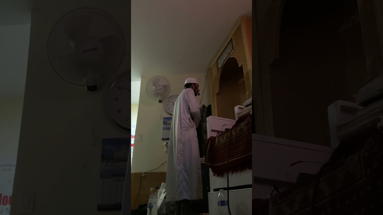 Taraweeh lead by Qari Omar Faruqe 