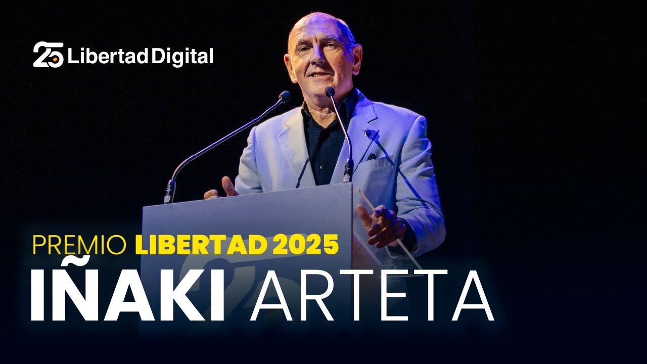 Premio Libertad 2025 para Iñaki Arteta