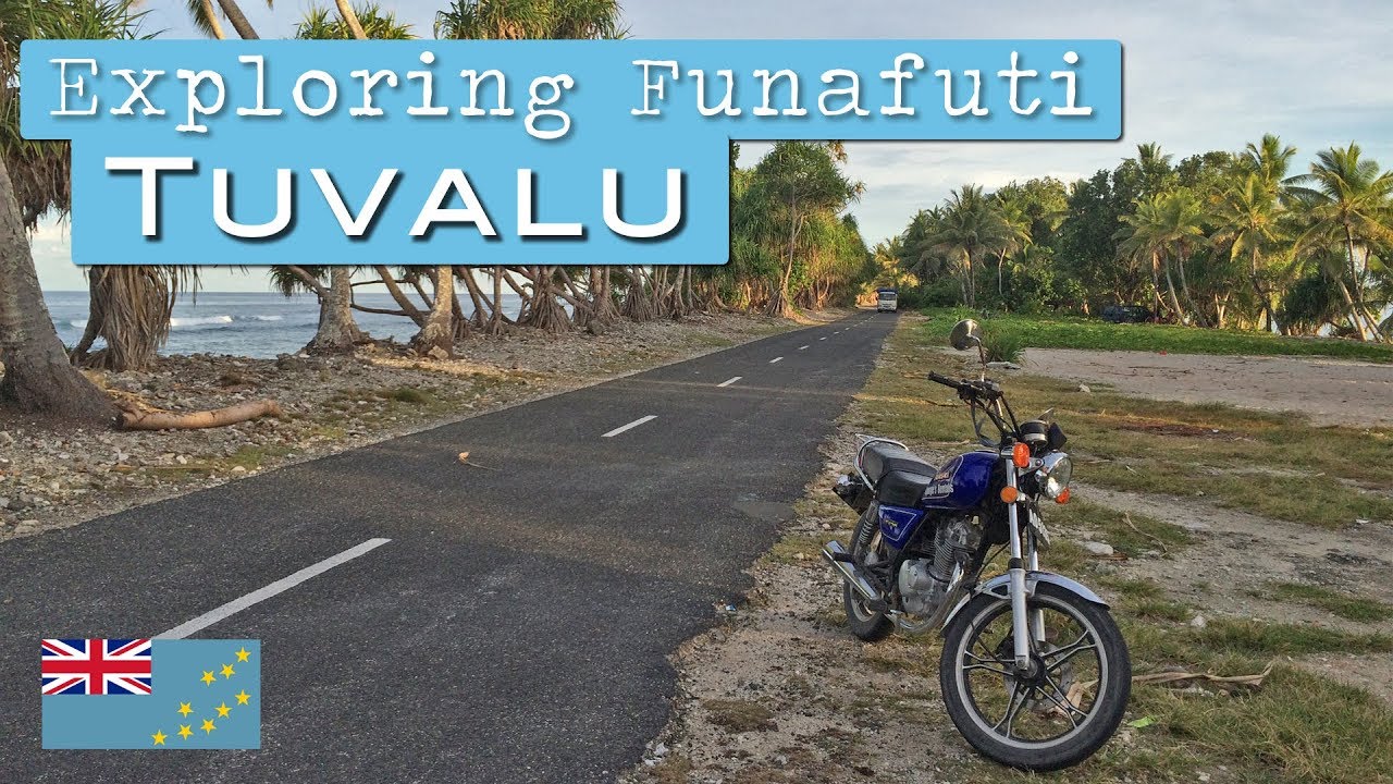 Exploring an Atoll | Motorbiking Funafuti | Tuvalu