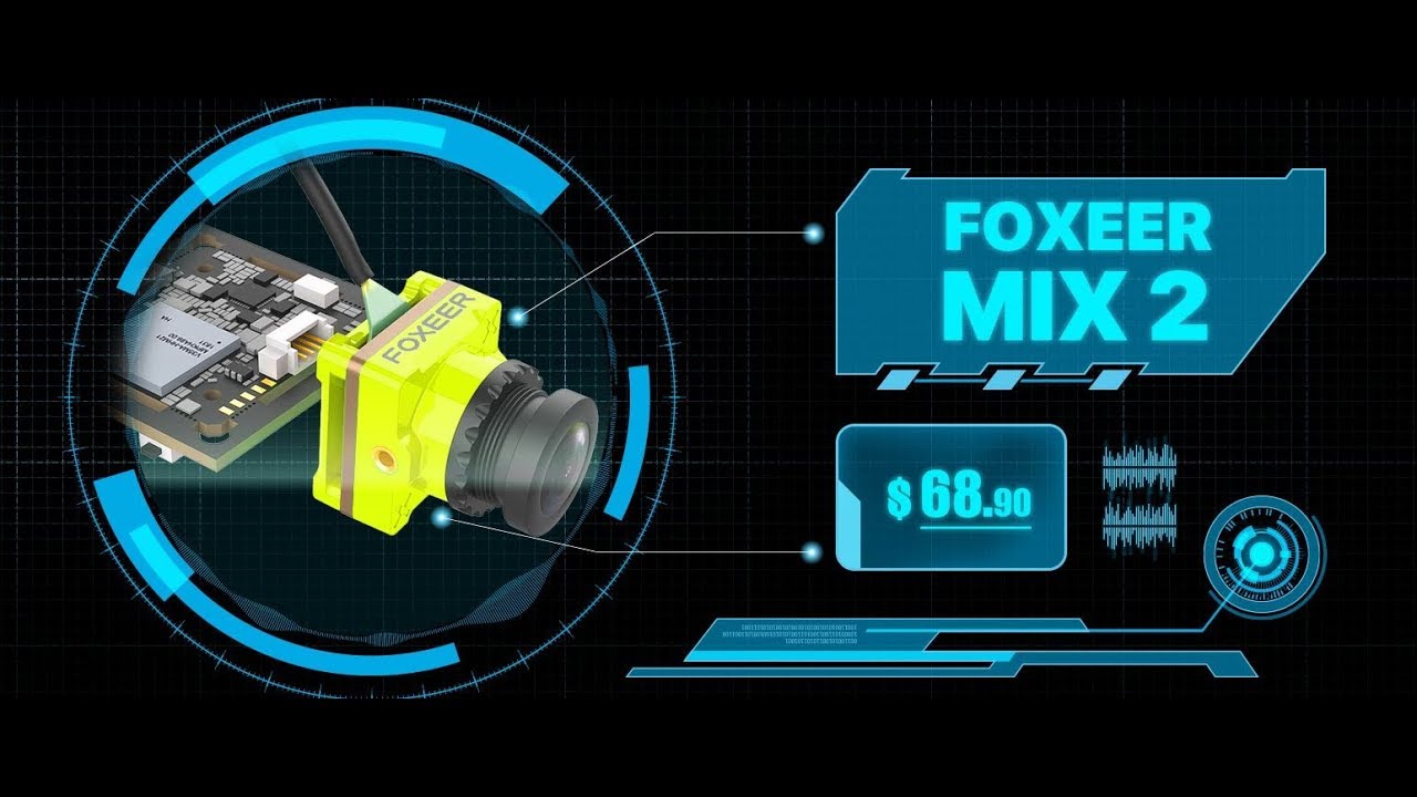 New Foxeer Mix 2 1080P 60fps DVR HD Recording Mini FPV Camera!