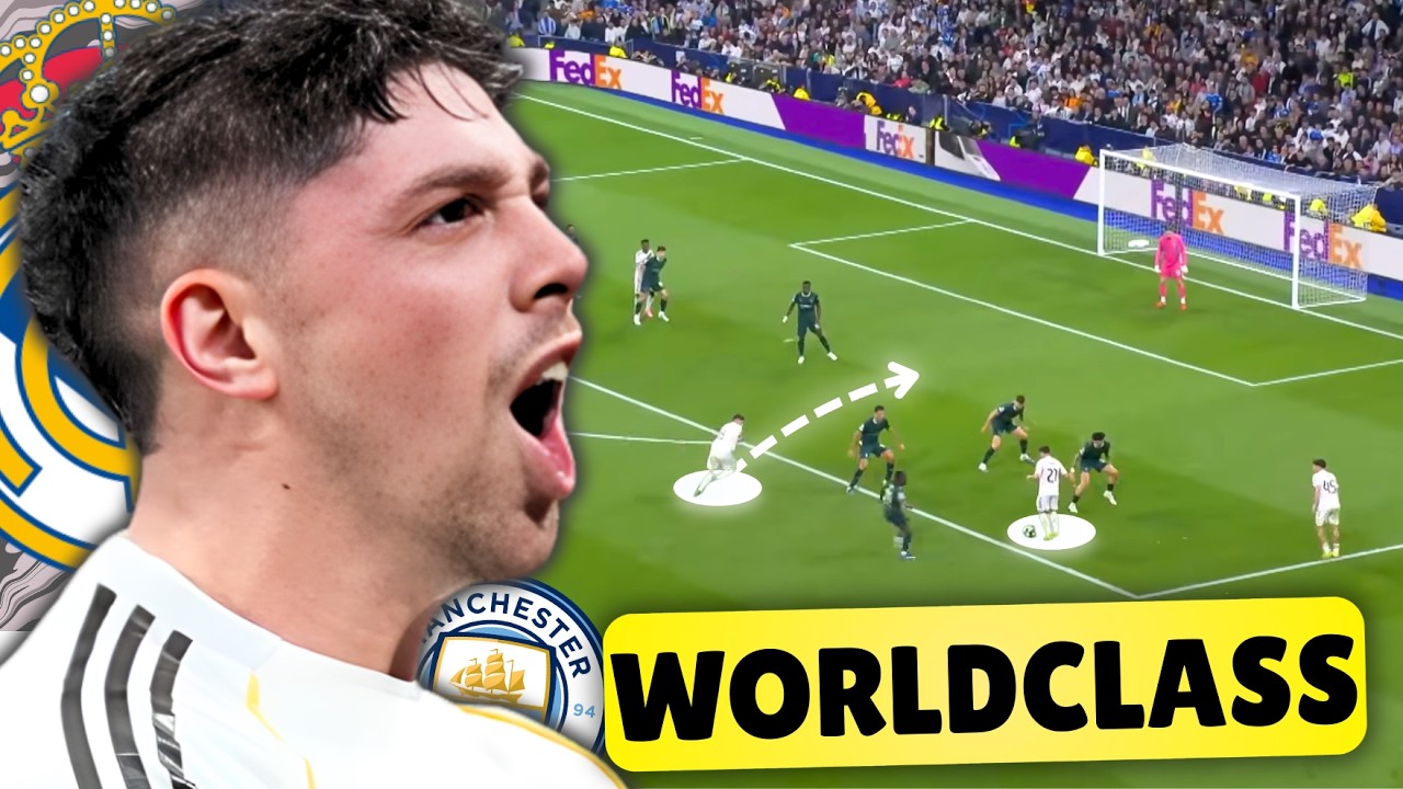 How Federico Valverde DESTROYED Manchester City!