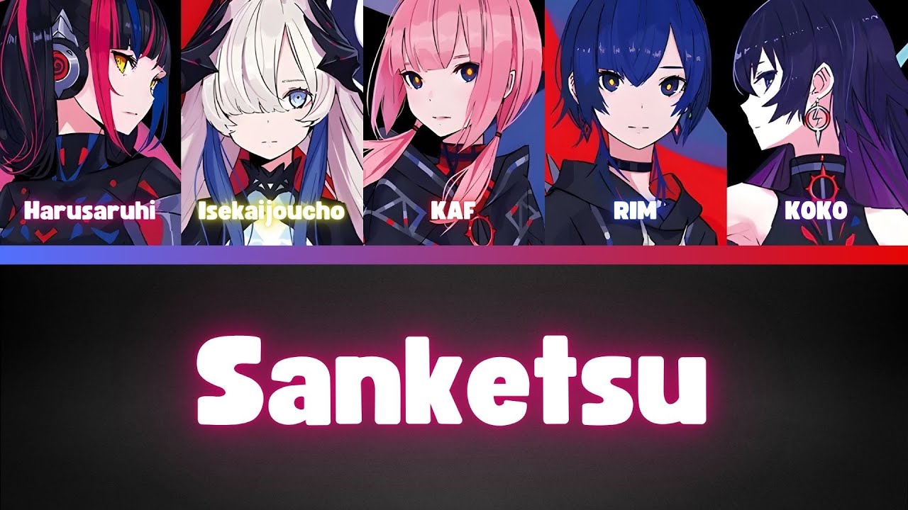 Sanketsu (酸欠)- V.W.P- [FULL] (ROM/ENG/KAN) [LYRICS + COLOR CODED] Love Live!