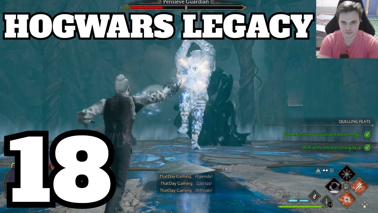 İLK BÜYÜK SINAV! ⚔️ | Pensieve Guardian Boss Savaşı | Hogwarts Legacy #18