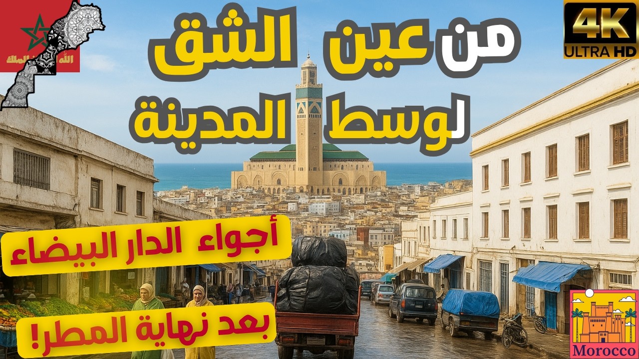 جولة في الدار البيضاء: شوارع وأحياء تاريخية (شارع طاح، درب السلطان، درب عمر)