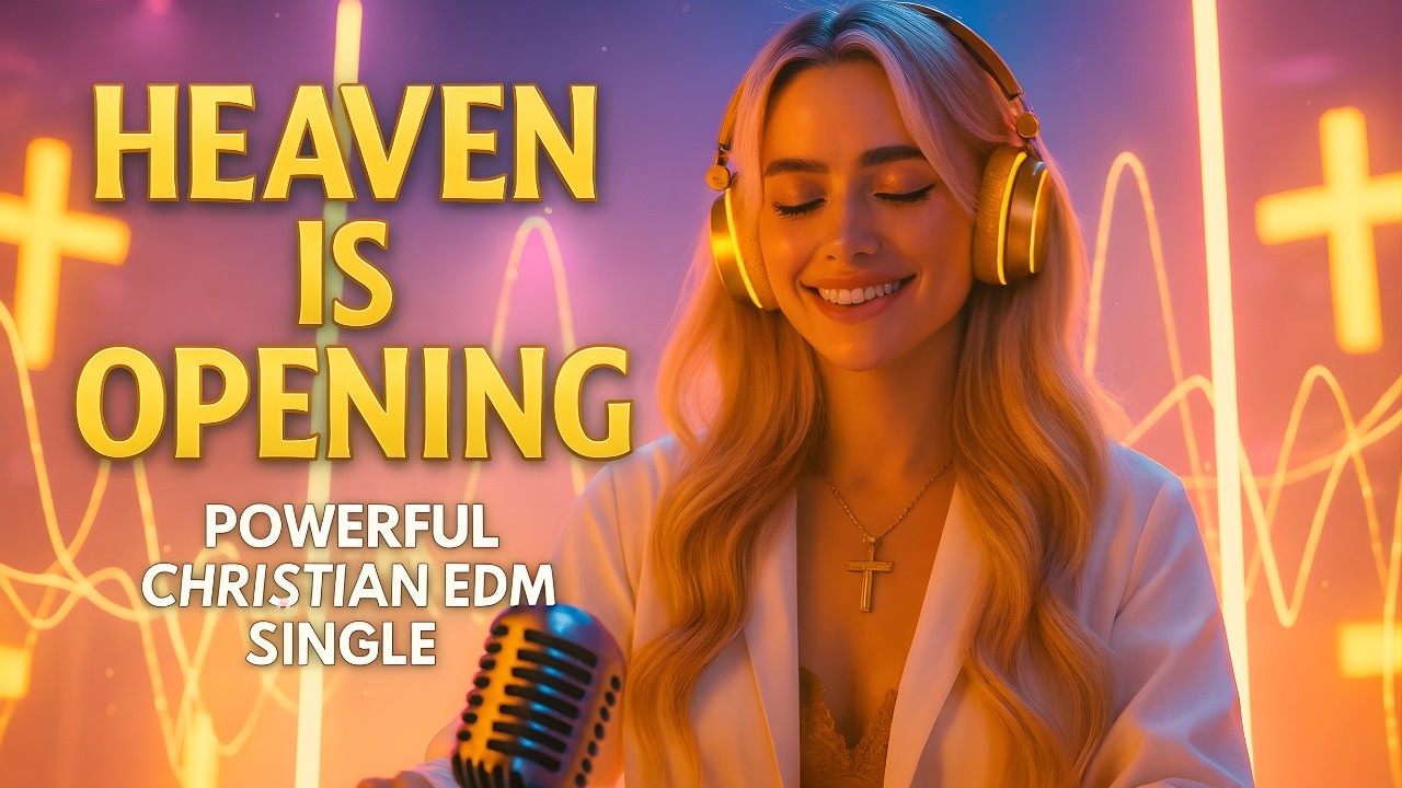 Heaven Is Opening ✝️ Powerful Christian EDM Worship Anthem 2025 | Christian Techno Praise Song