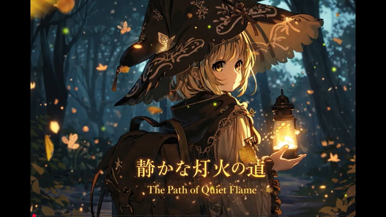 🌲 Fantasy OST | 静かな灯火の道 (The Path of Quiet Flame) 🔥Calm & Magical BGM for Study & Journeying