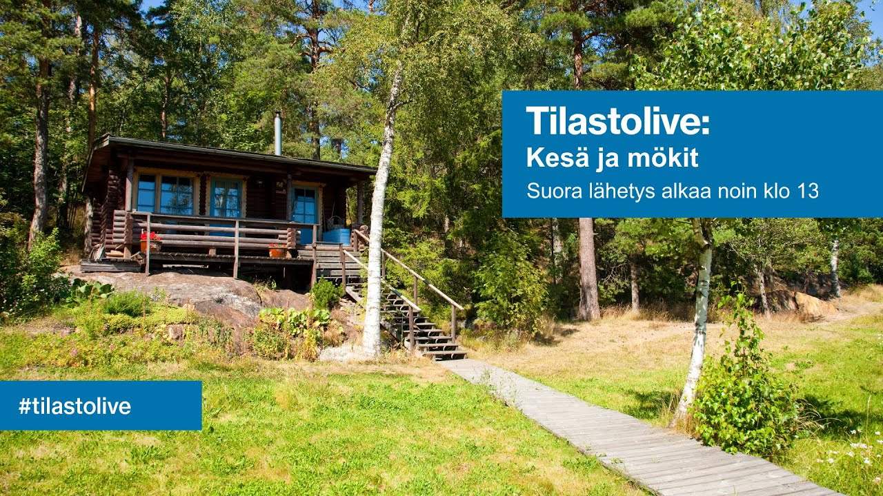 Tilastolive: Kesä ja mökit