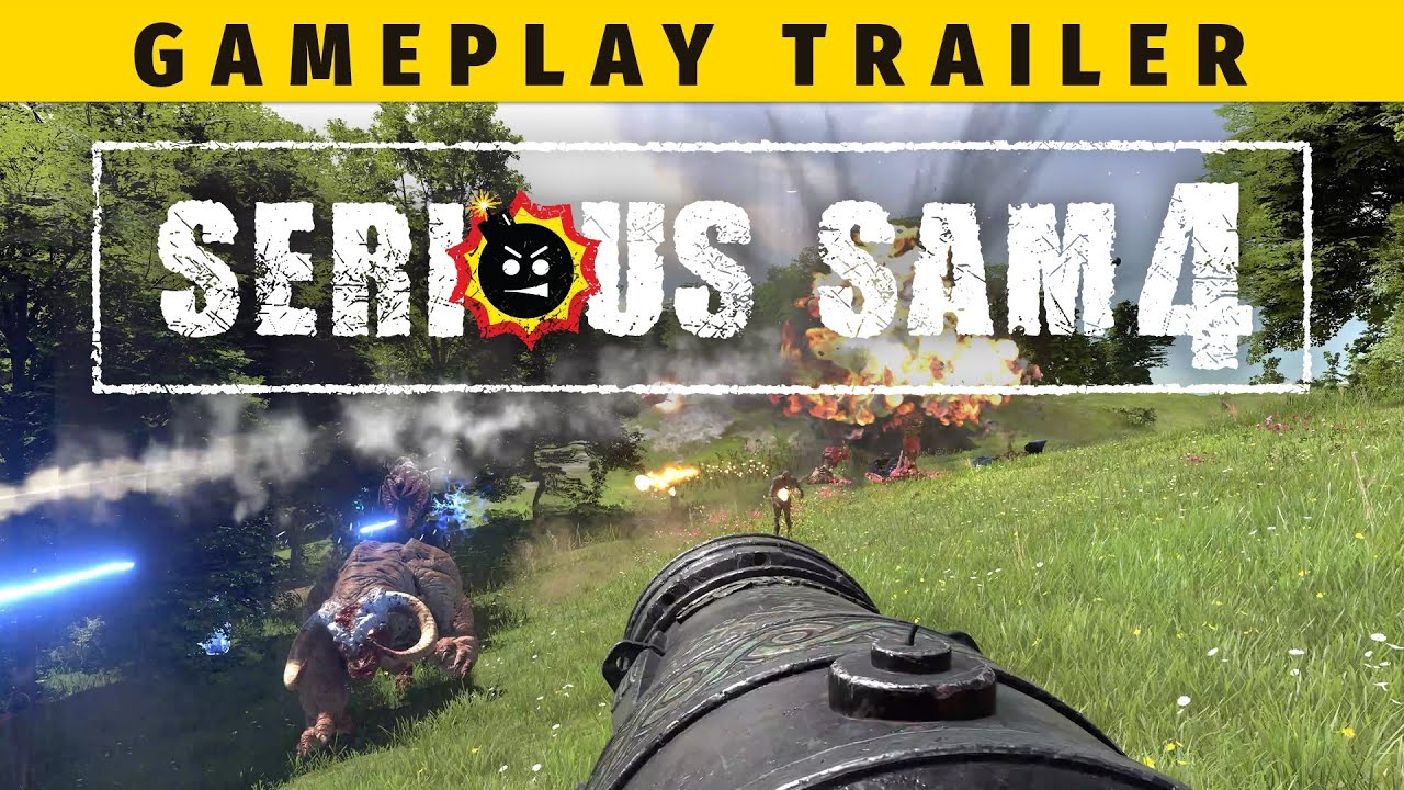 Serious Sam 4 -- Gameplay Trailer