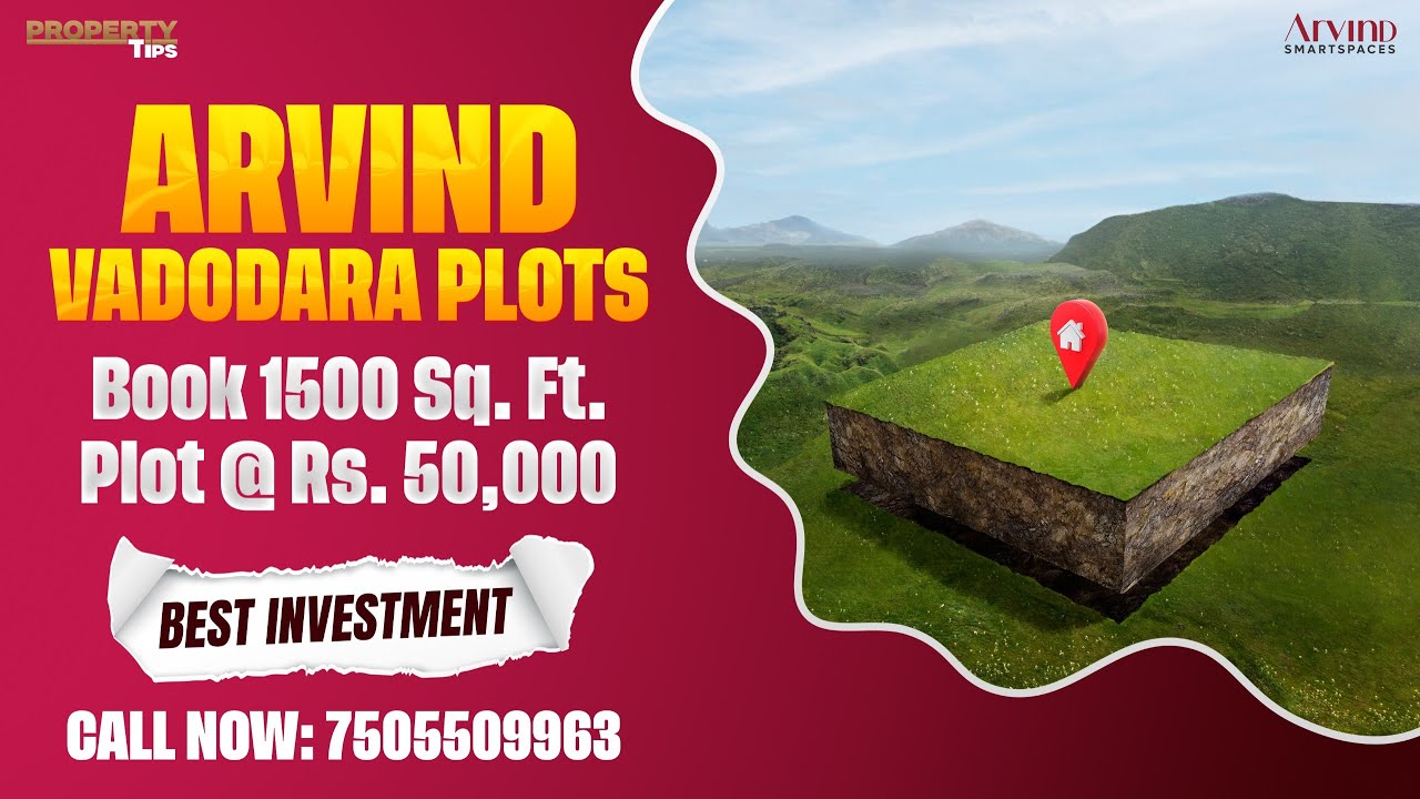Arvind Plots in Vadodara | Plotted Development in Vadodara | Plots in 47.50 Lakhs by Arvind