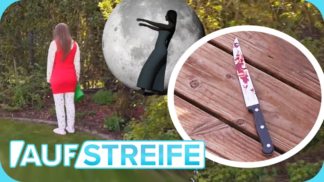 Blutiger Schlaf! Frau greift unterbewusst zum Messer und STICHT ZU! 🔪🩸 | Auf Streife | SAT.1