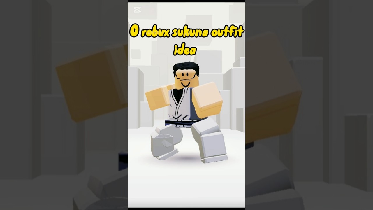 0 robux sukuna outfit idea 