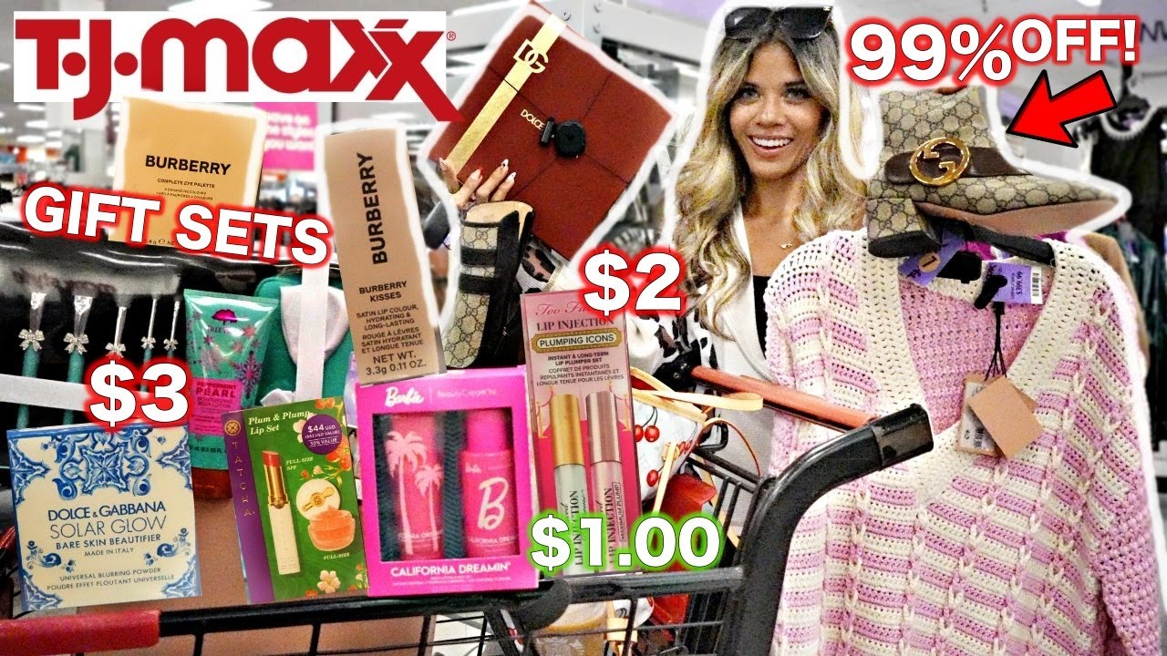 EARLY CHRISTMAS SHOPPING SPREE AT TJ MAXX (We bought GIFT SETS for LESS!)
