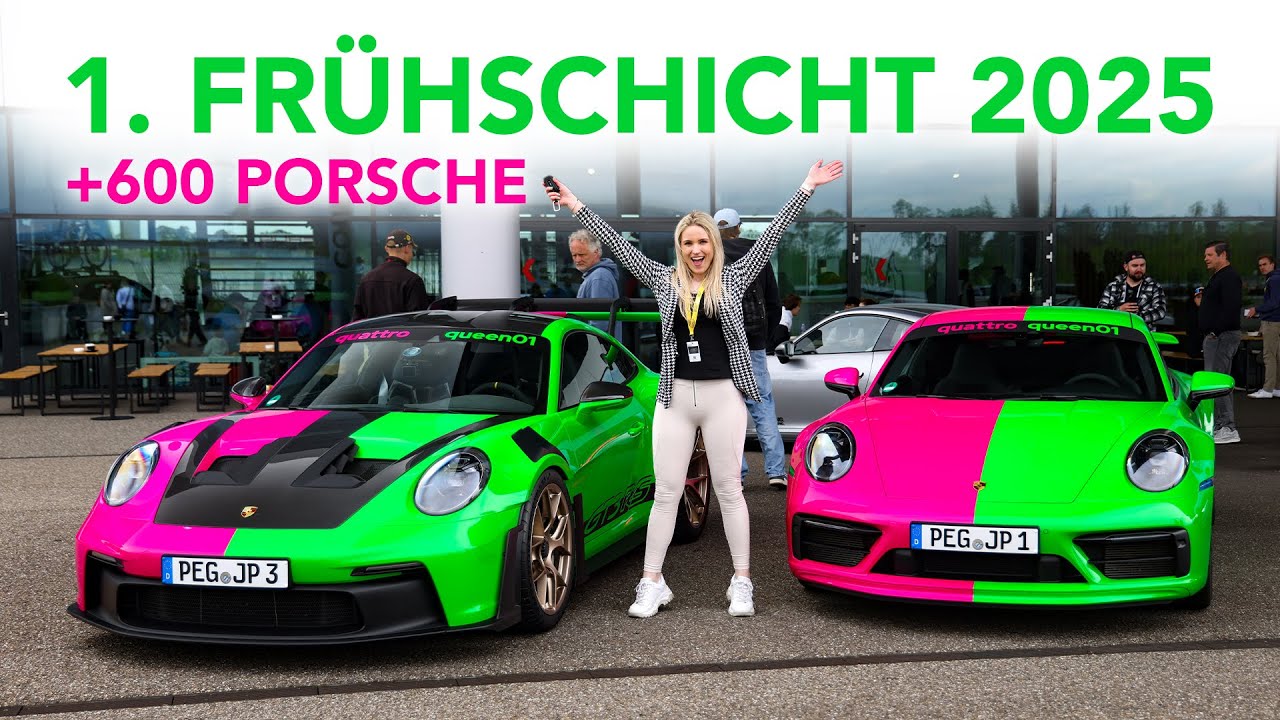 1. Frühschicht 2025 am PEC Hockenheimring mit meinem Porsche 911 GT3 RS & Carrera T