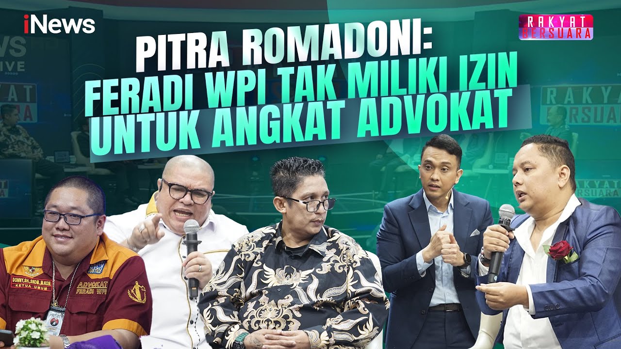 Firdaus Pindah ke Feradi WPI, Pitra: Ini Organisasi Apa? | Rakyat Bersuara | 18/02